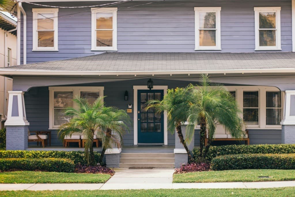 Front yard before redesign
