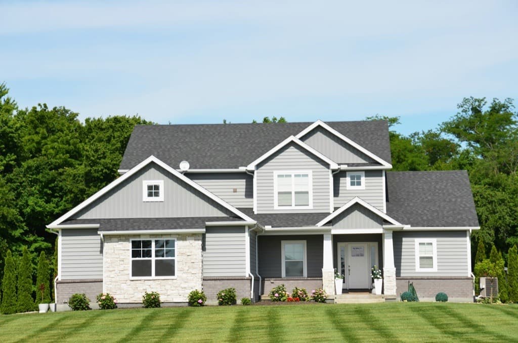 Front yard before redesign